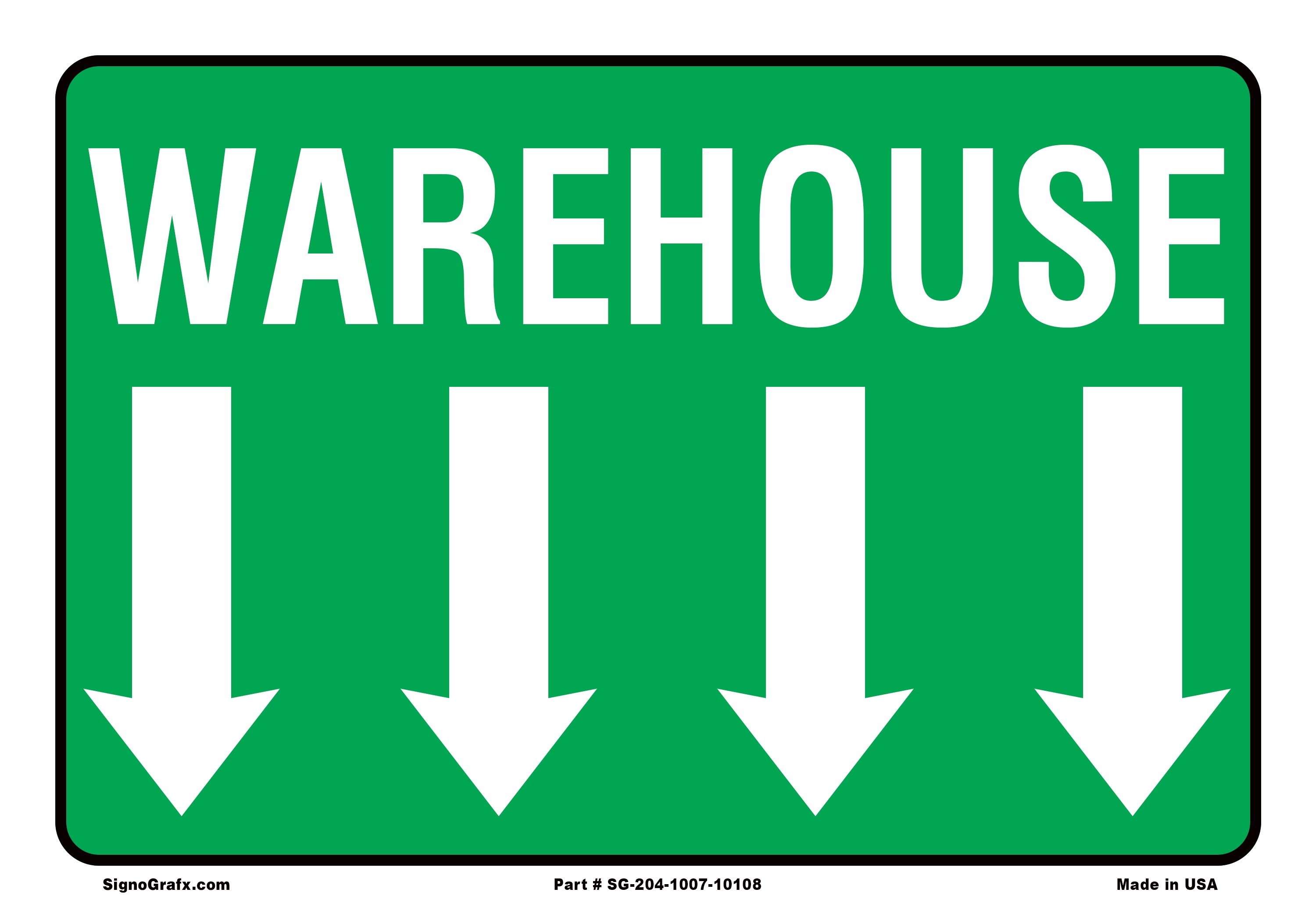 Warehouse Sign